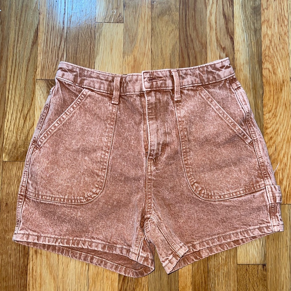 Orange wash Universal Thread Shorts